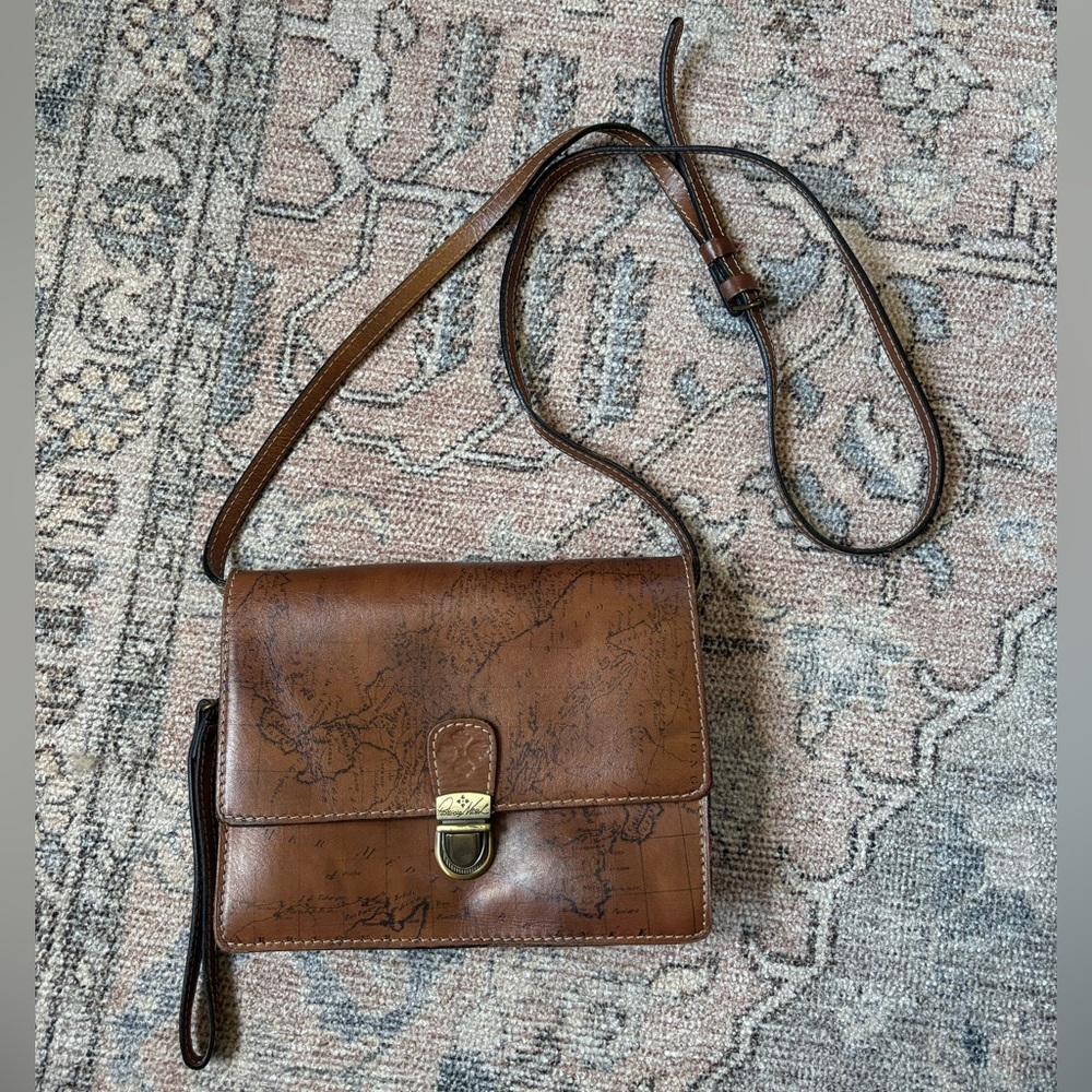 Patricia Nash Lanza Leather Crossbody Bag
